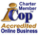 Accredited Online Business and Charter member of i-Cop